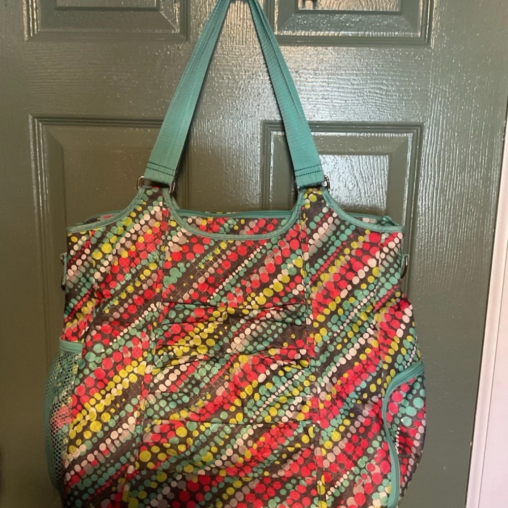 Colorful Polka Dot Women's Tote Bag